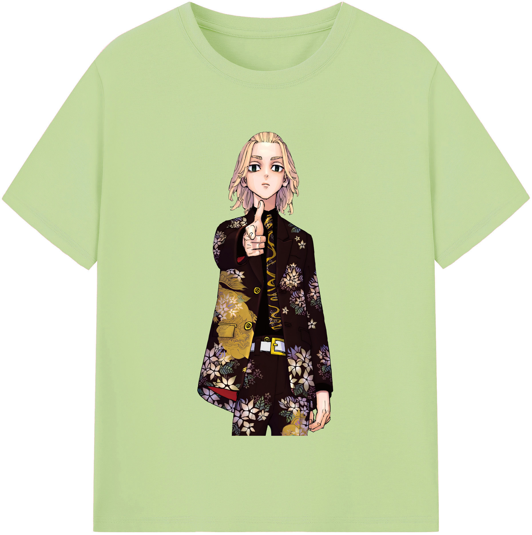 （画像用） 東京リベンジャーズ Tokyo Revengers 綿100％半袖Tシャツ（フロントプリント）